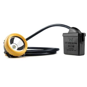 Lámpara minera KL5M 1.5 watts con cargador