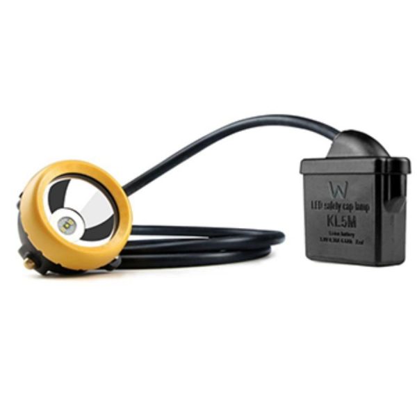 Lámpara minera KL5M 1.5 watts con cargador
