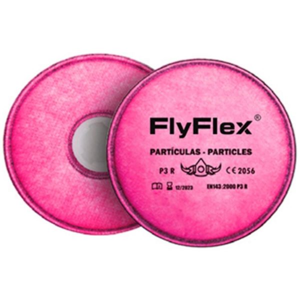 Respirador media cara silicon filtro-P100 - Imagen 2